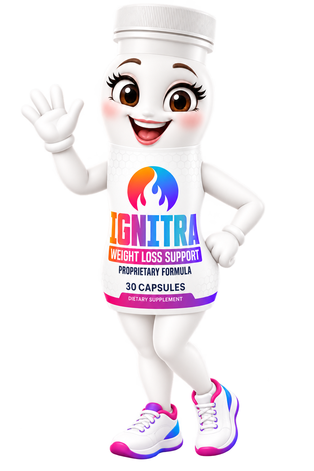 Ignitra mascot illustration 1