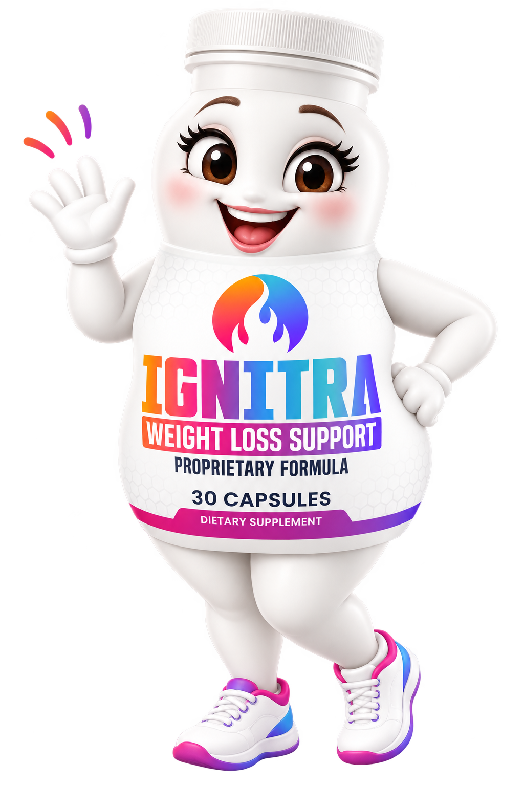 Ignitra mascot illustration 2
